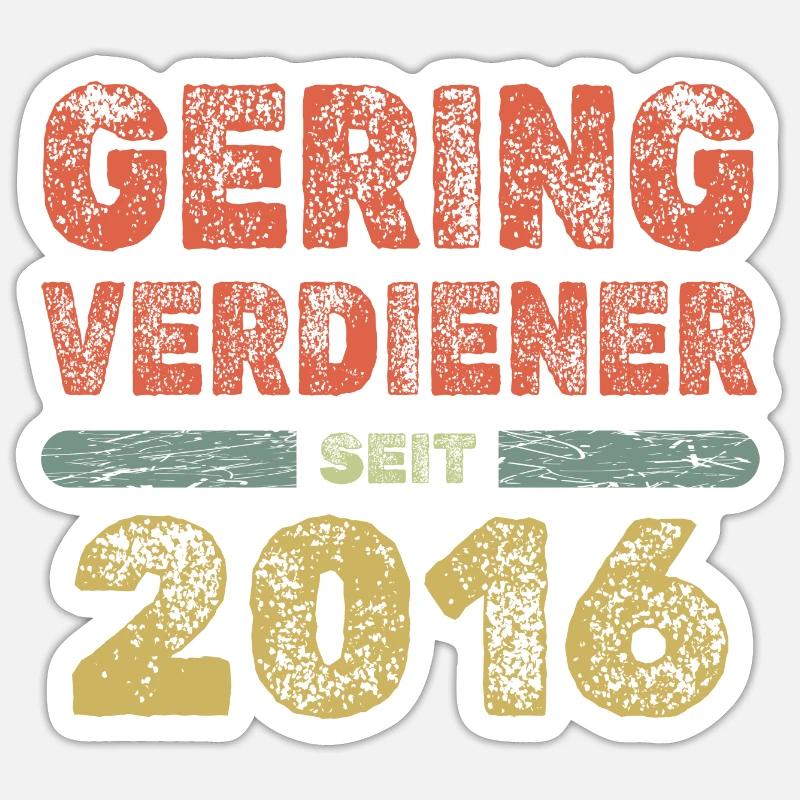 Sticker Größe S (10 x 10 cm) - 