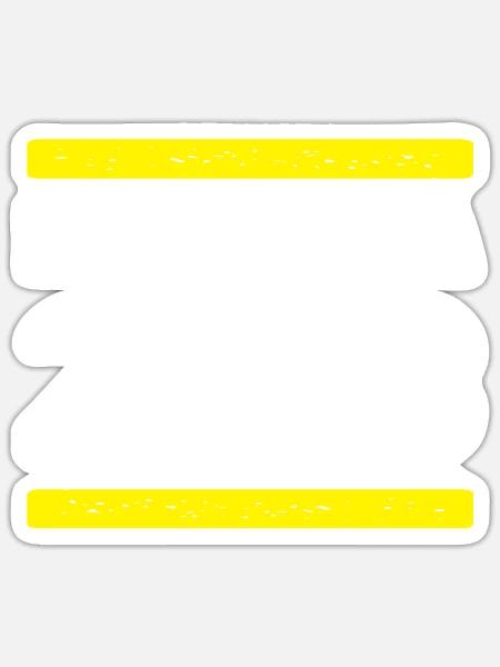 - Sticker size S (10 x 10 cm) - white matte