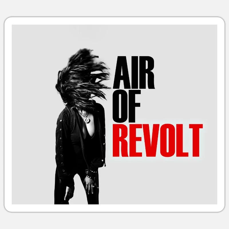Luft der Revolte Sticker Größe S (10 x 10 cm)