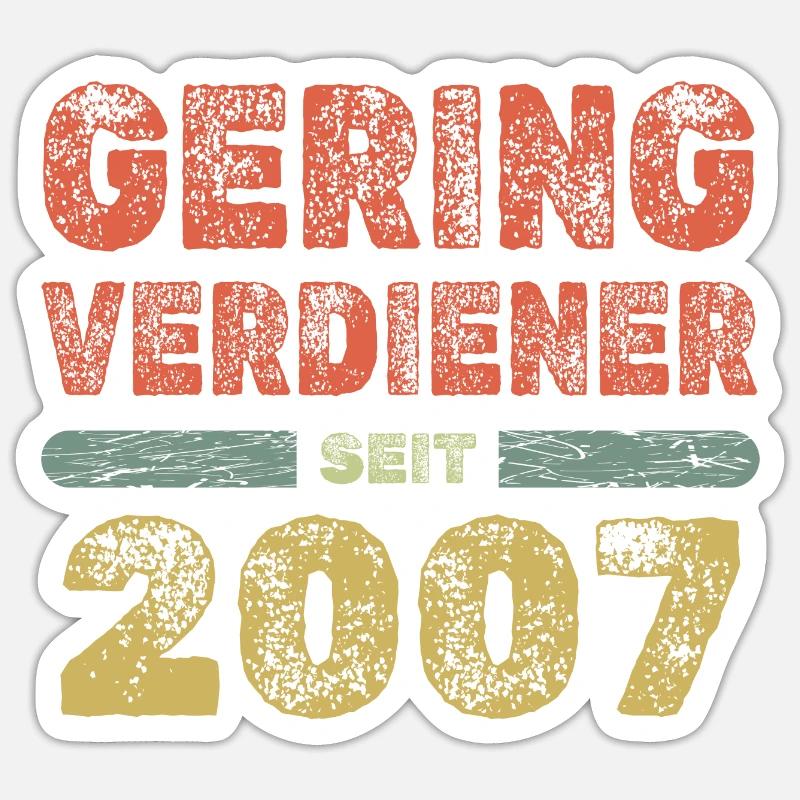 Sticker Größe S (10 x 10 cm) - 