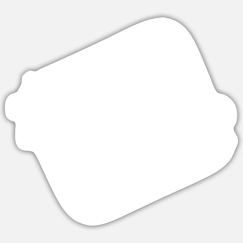 Cadeau pour Taylor - Sticker taille S (10 x 10 cm) - blanc mat