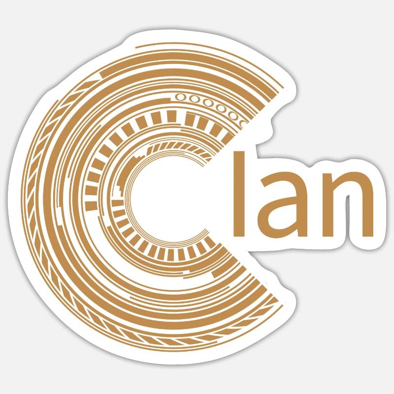 For Ian - Sticker size S (10 x 10 cm) - white matte