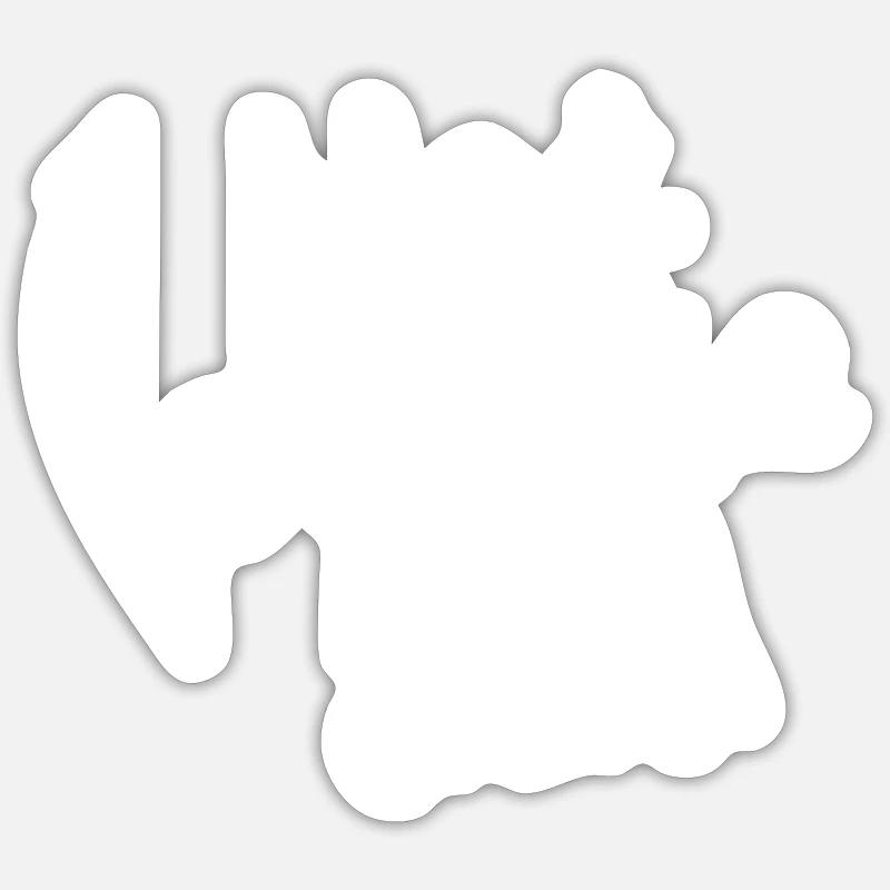 Sticker taille S (10 x 10 cm) -
