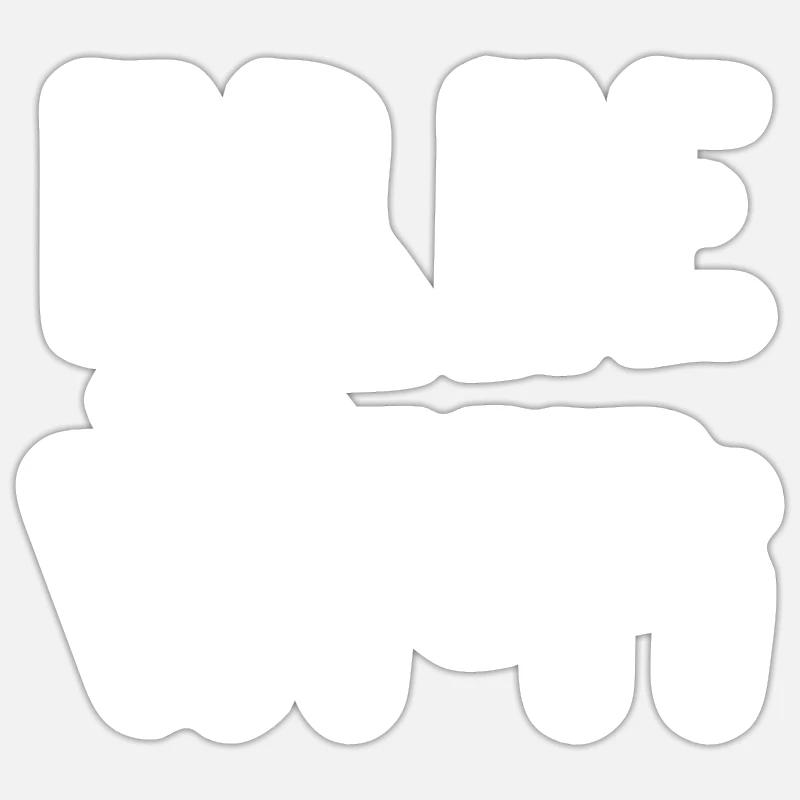 Sticker taille S (10 x 10 cm) - 
