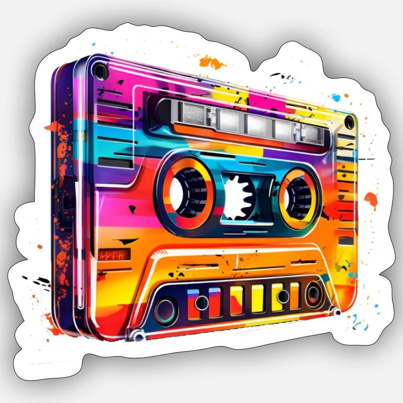 Cassetta Sticker formato S (10 x 10 cm)