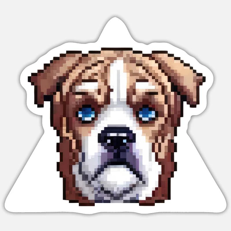 Daisy - Sticker Größe S (10 x 10 cm) - Mattweiß
