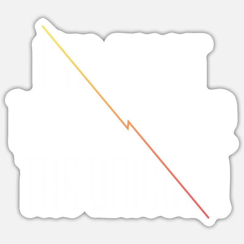 funny sayings gift idea present unicorns Sticker Größe S (10 x 10 cm)