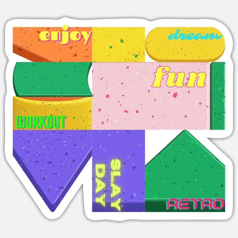 Sticker taille S (10 x 10 cm) - 