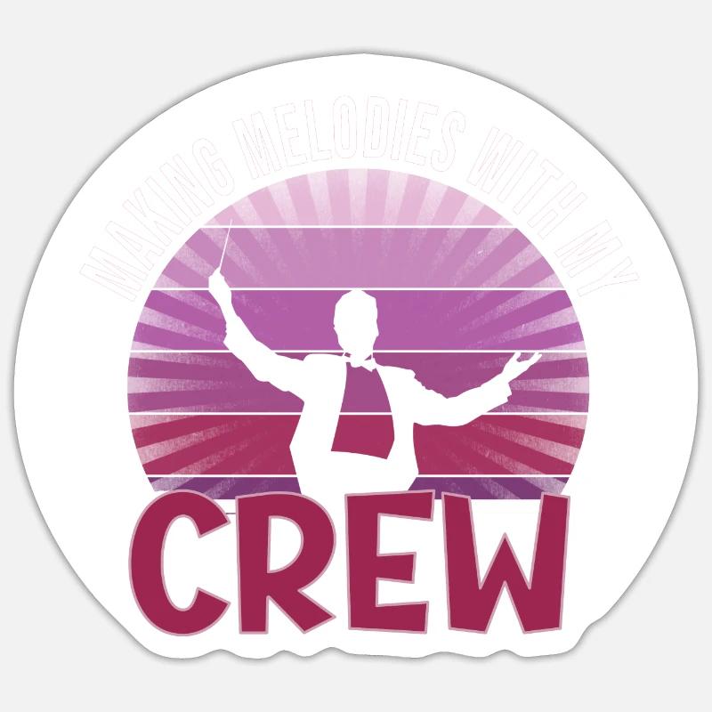 Fête Sticker taille S (10 x 10 cm)
