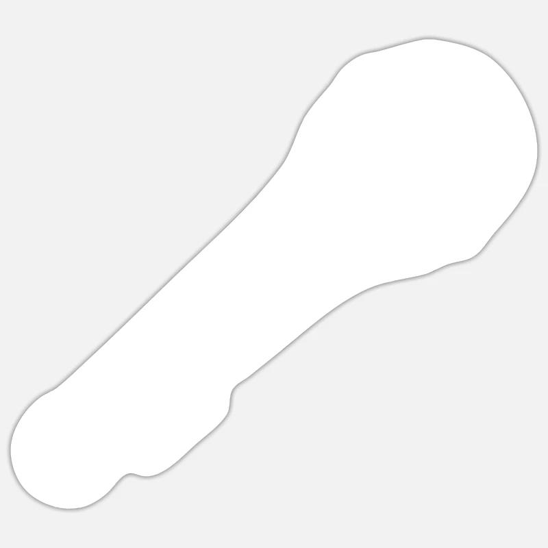 Microphone Hand Drawn Sticker size S (10 x 10 cm)