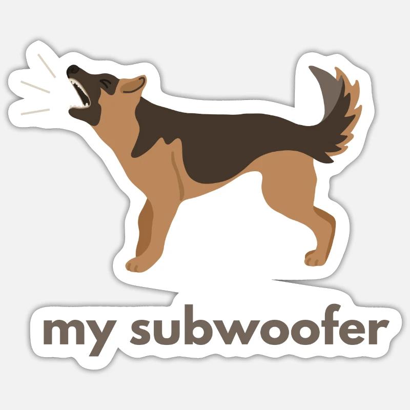 Sticker Größe S (10 x 10 cm) - 