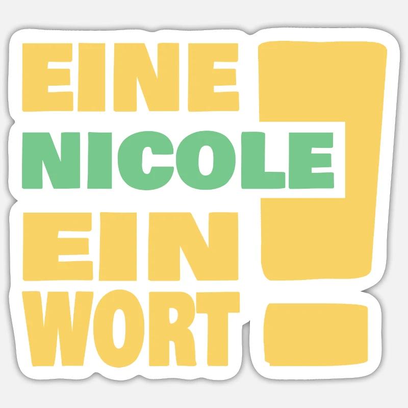 Sticker Größe S (10 x 10 cm) - 