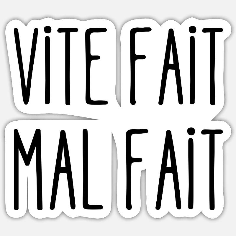 Sticker taille S (10 x 10 cm) - 