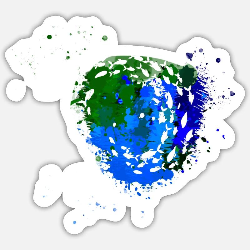 Sticker taille S (10 x 10 cm) - 