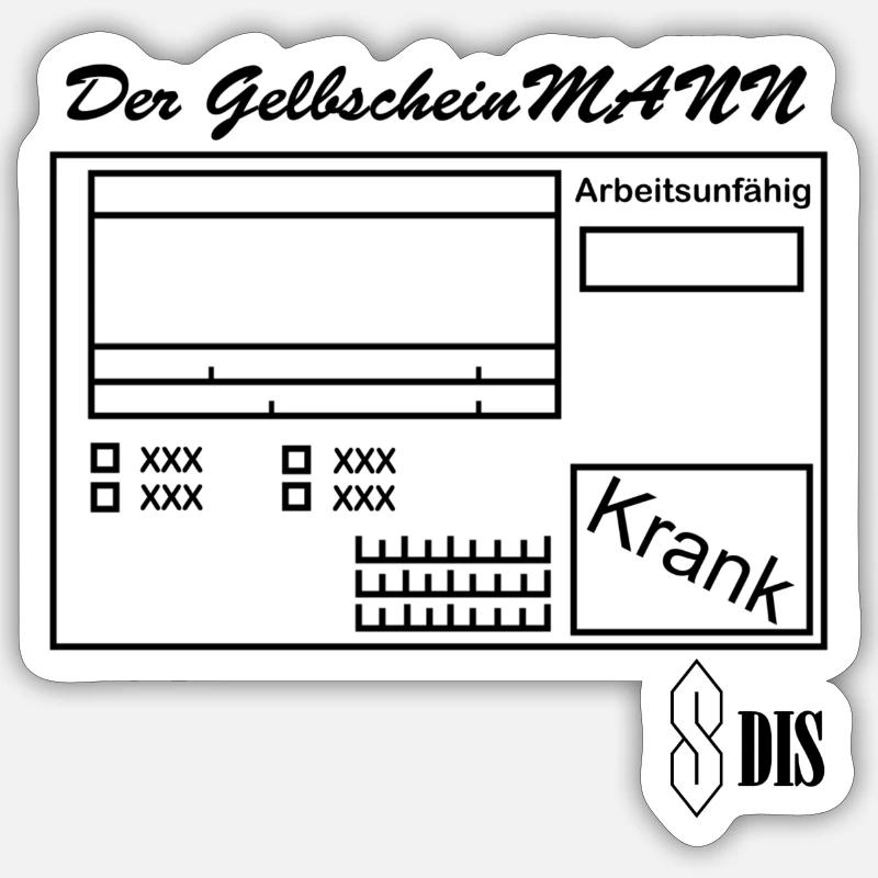 Sticker Größe S (10 x 10 cm) - 