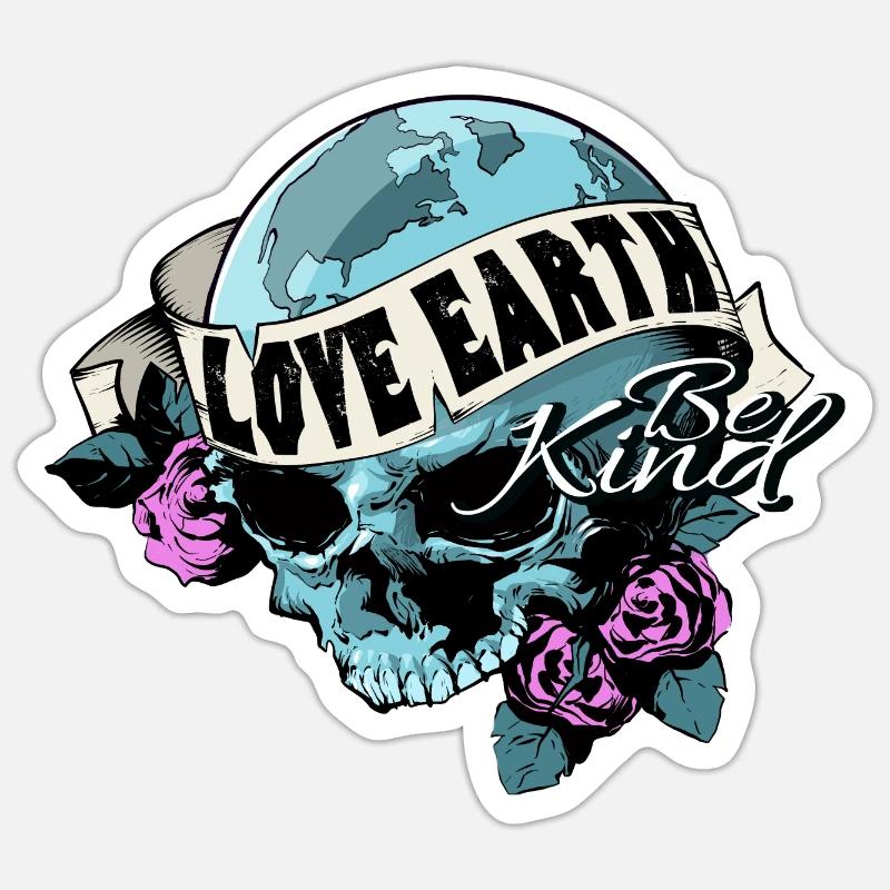 Mutter Erde Sticker Größe S (10 x 10 cm)