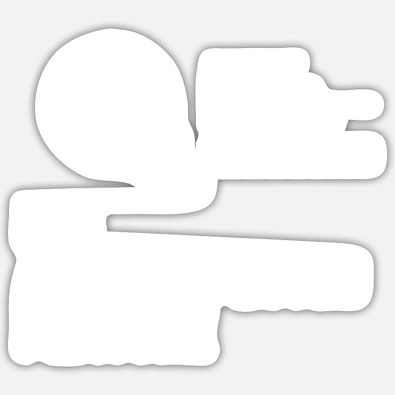 Programmierer Debugging t-shirt herren Sticker Größe S (10 x 10 cm)