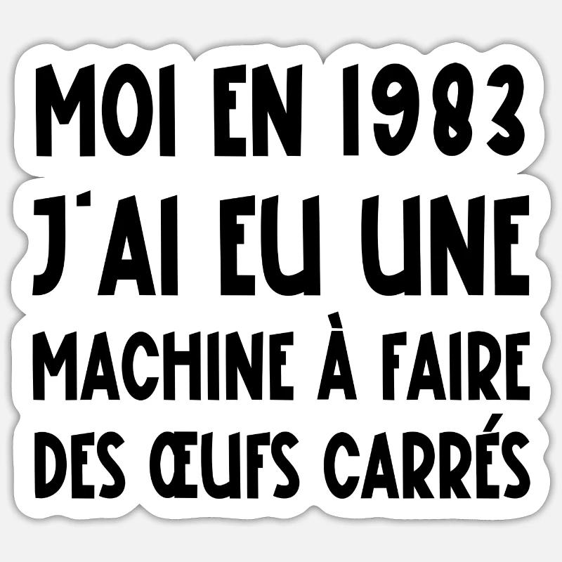 Sticker taille S (10 x 10 cm) - 
