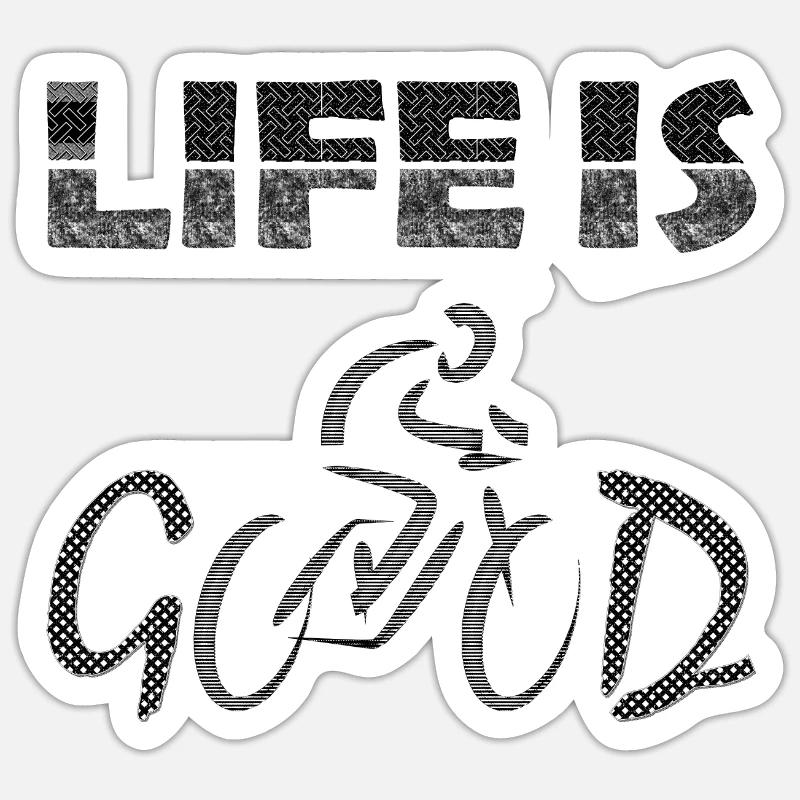 Sticker Größe S (10 x 10 cm) - 