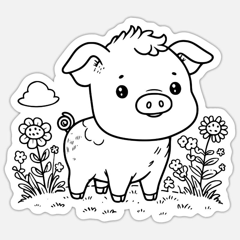 Sticker Größe S (10 x 10 cm) - 