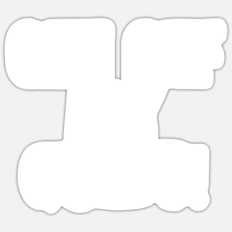 Descends de mon Queso Sticker taille S (10 x 10 cm)