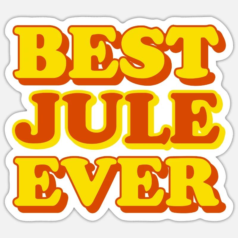 Jule First Name Funny Gift Sticker size S (10 x 10 cm)