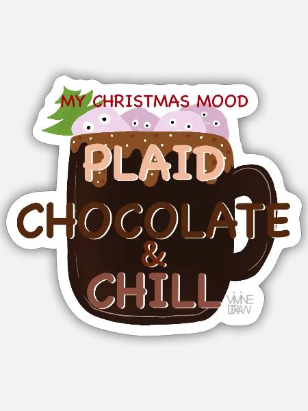 - Sticker size S (10 x 10 cm) - white matte