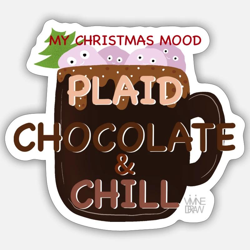 Christmas mood Sticker size S (10 x 10 cm)