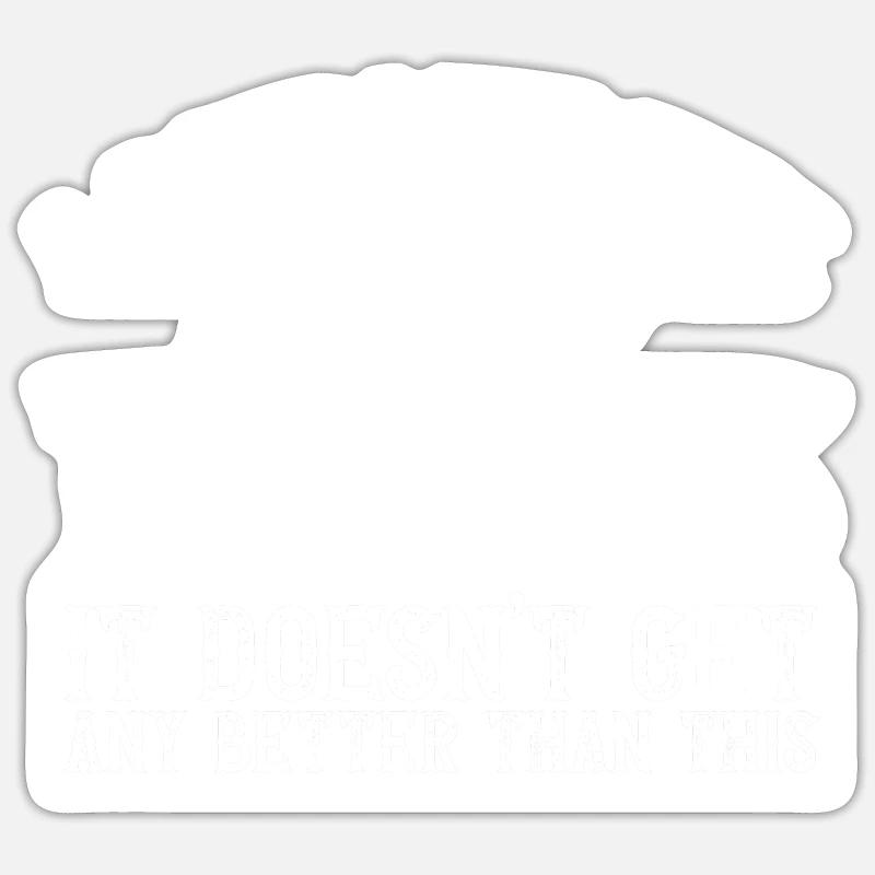 Bald Head Baldness Beard Bald Head Sticker size S (10 x 10 cm)