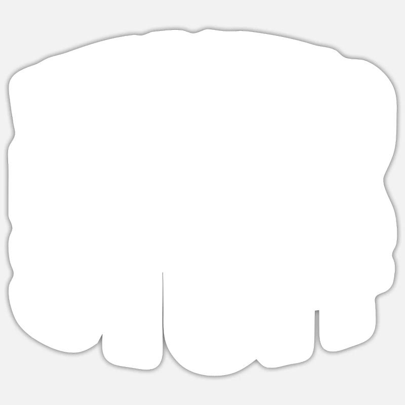 Warning I Break Stuff 7 Sticker Größe S (10 x 10 cm)