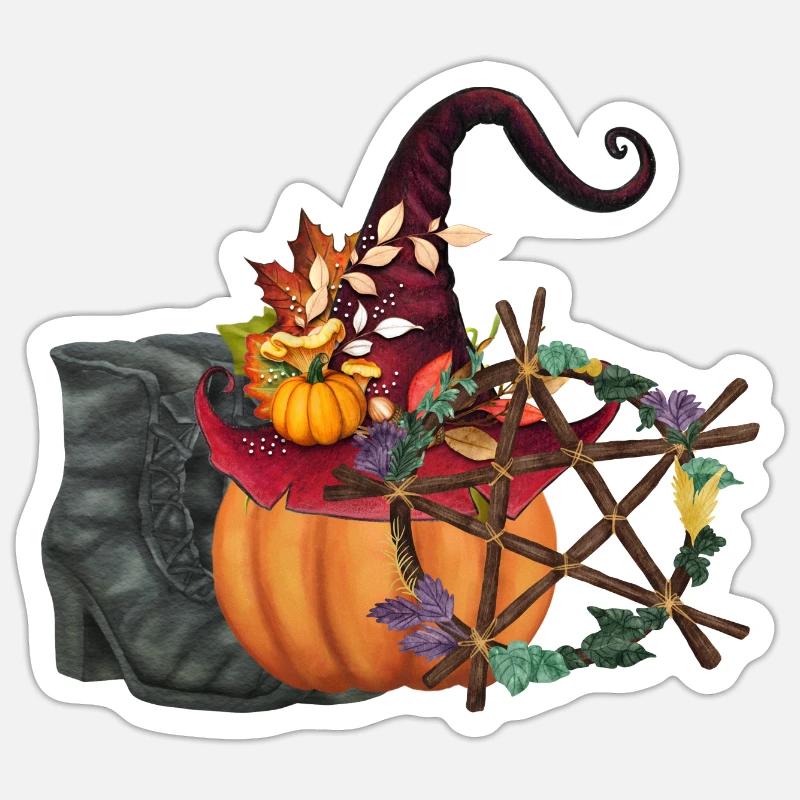 Atelier Wicca Sticker taille S (10 x 10 cm)