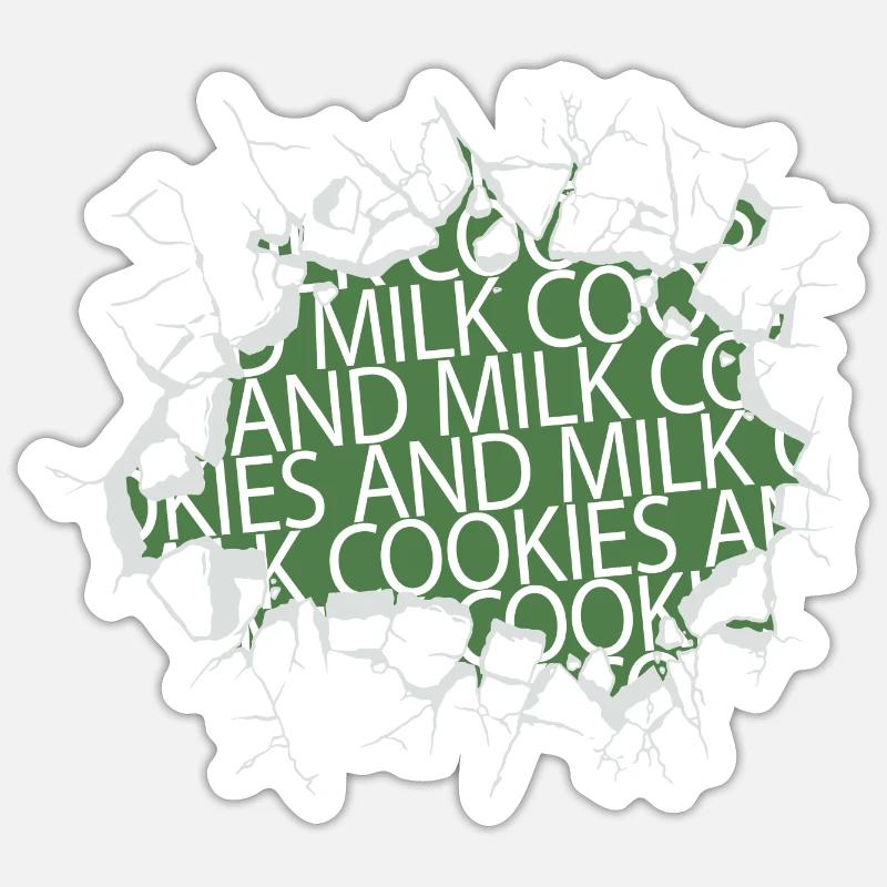 four antiraciste lait d’ours présent Sticker taille S (10 x 10 cm)