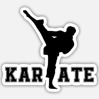 Sticker Publicitaire Vintage - Karaté Mon Hobby - Arts Martiaux Japon - Années 80