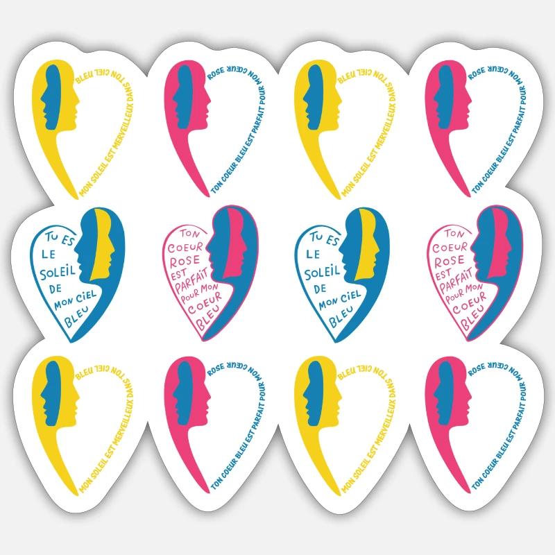 Sticker taille S (10 x 10 cm) - 