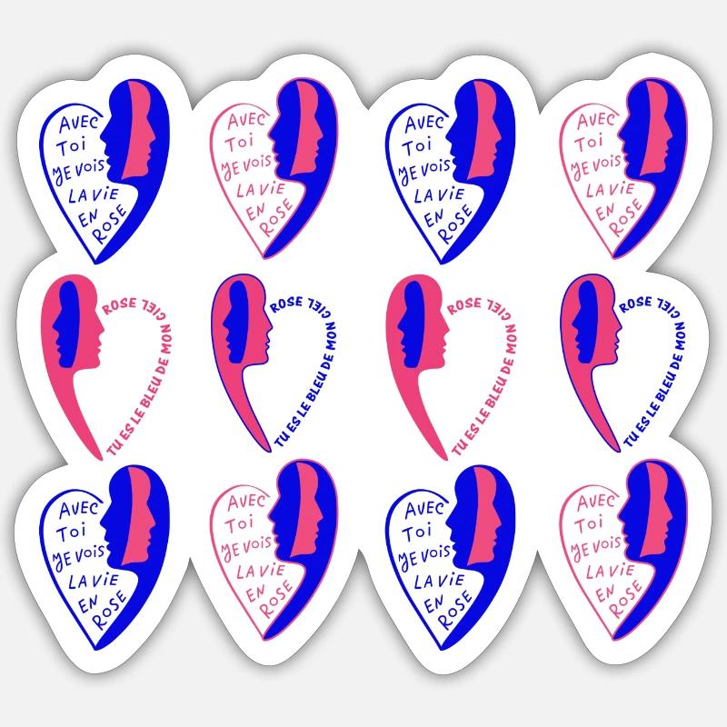 Sticker taille S (10 x 10 cm) - 