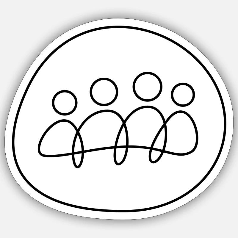 Sticker size S (10 x 10 cm) - 