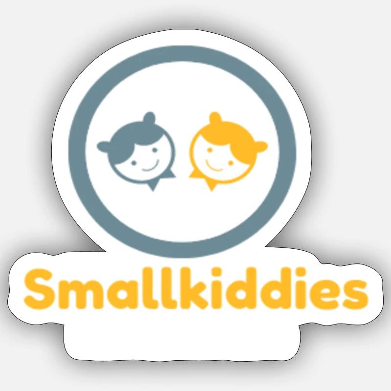 Mode pour petits enfants - Sticker taille S (10 x 10 cm) - blanc mat