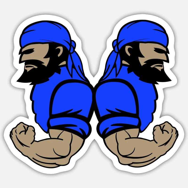 Pirates Sticker size S (10 x 10 cm)