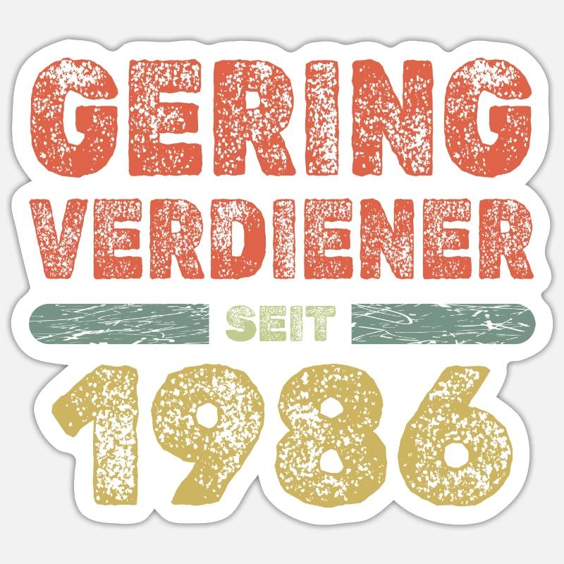 Sticker Größe S (10 x 10 cm) - 