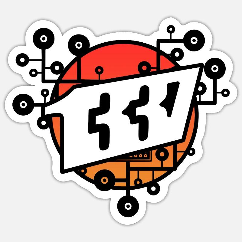 Sticker taille S (10 x 10 cm) - 