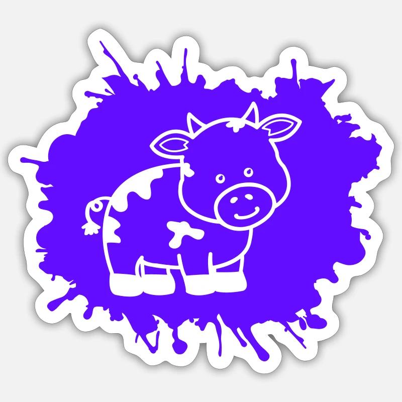 Cow Blobs Sticker size S (10 x 10 cm)