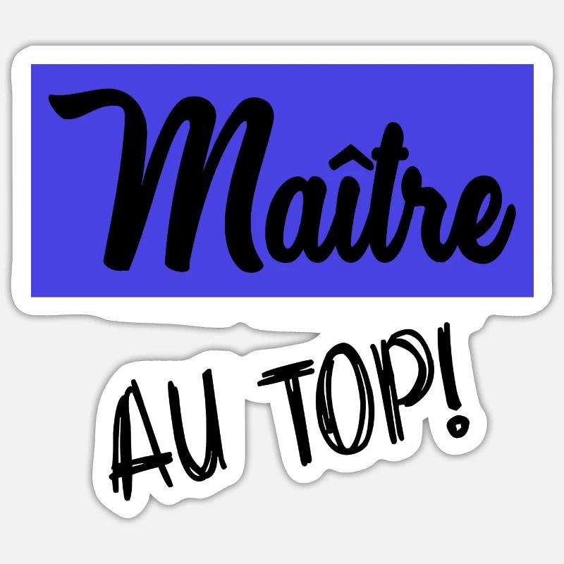 MASTER Sticker size S (10 x 10 cm)