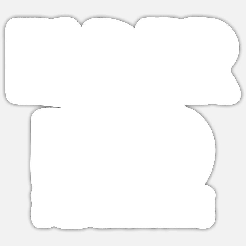 Elder Emo - Perfect Gift for Emo Fans Sticker size S (10 x 10 cm)