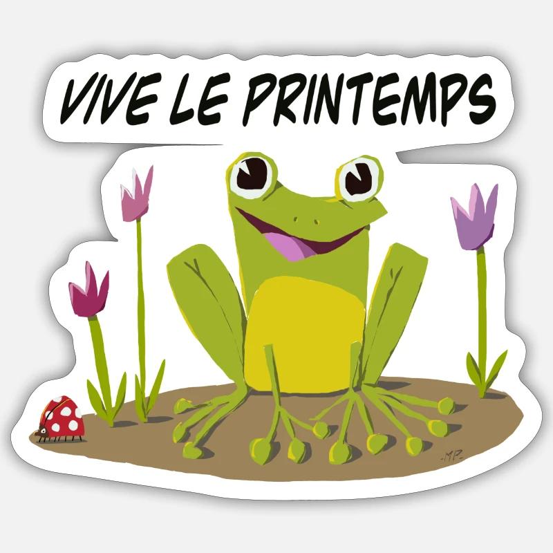 Sticker taille S (10 x 10 cm) - 
