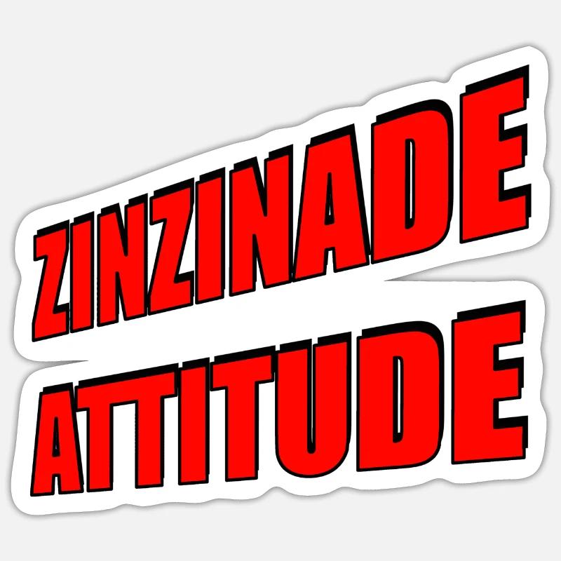 Zinzinade 02 - Sticker size S (10 x 10 cm) - white matte