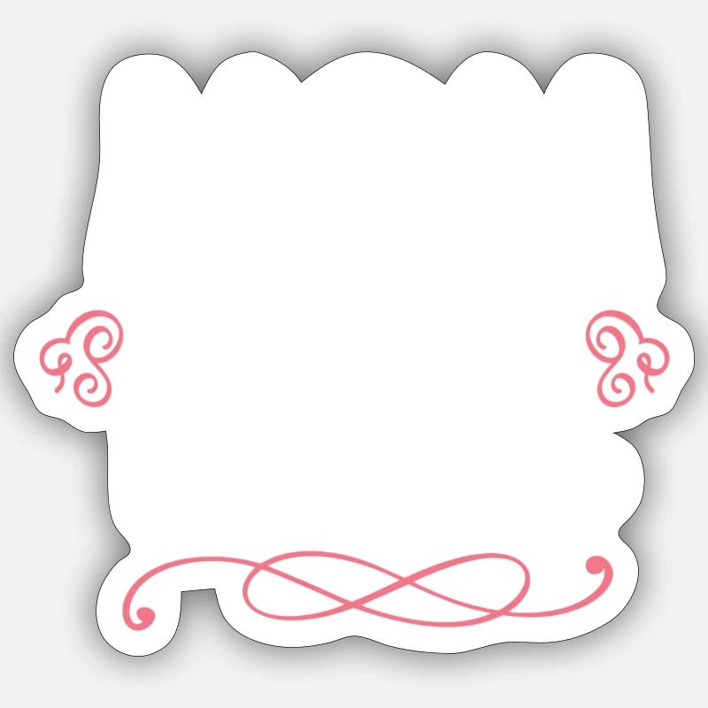 Mama - Sticker Größe S (10 x 10 cm) - Mattweiß