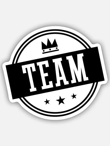  - Sticker size S (10 x 10 cm) - white matte