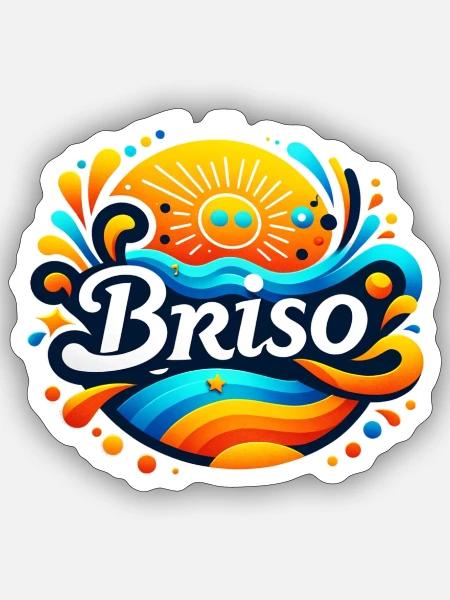 Lebendiges T-Shirt - Sticker Größe S (10 x 10 cm) - Mattweiß