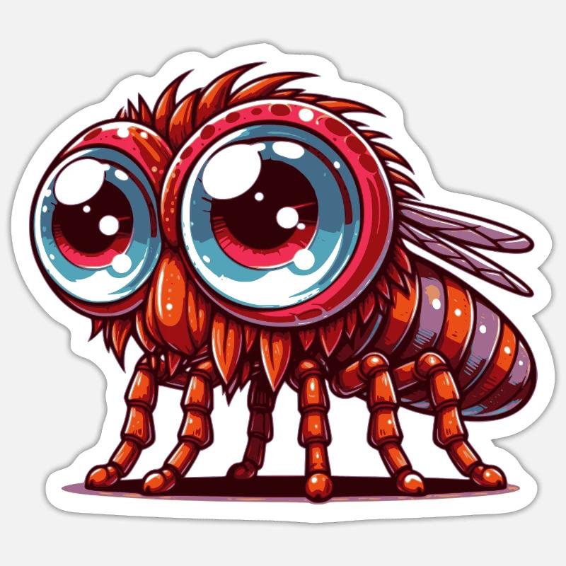 Fly Sticker size S (10 x 10 cm)