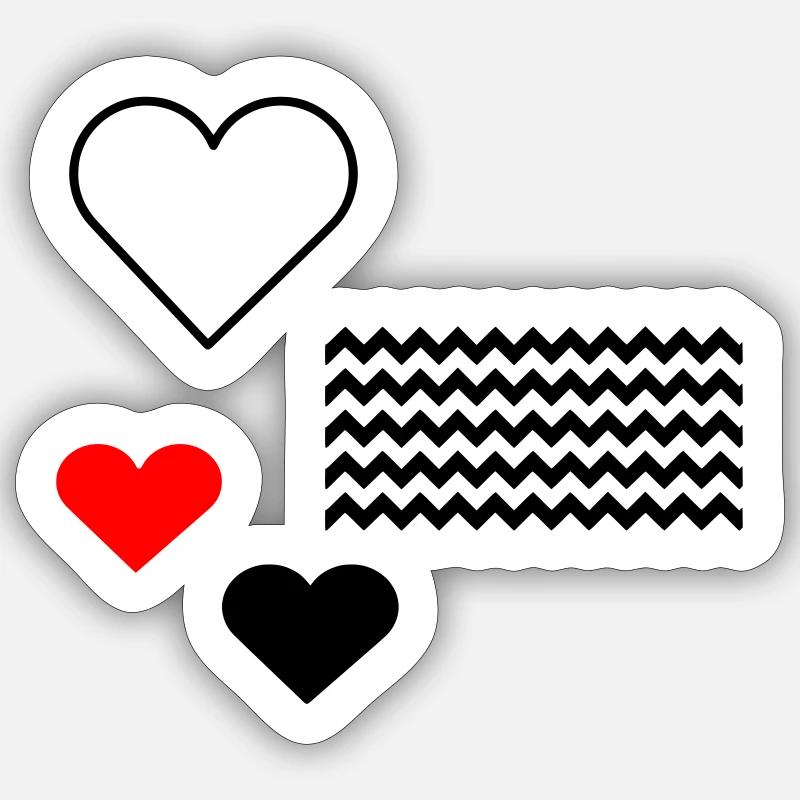 Sticker Größe S (10 x 10 cm) - 